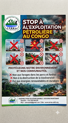 Image interdisant l'exploitation de p&eacute;trole